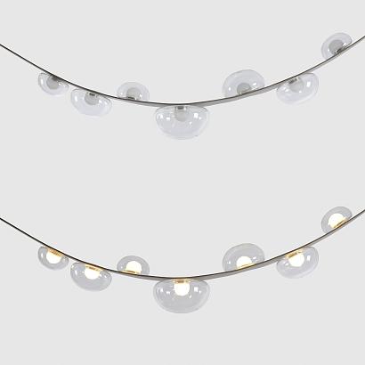 светильник подвесной crystal lux bosque 0272/207, доставка по Казахстану 