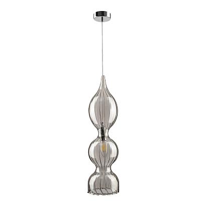 светильник подвесной crystal lux iris sp1 b smoke crystal lux 2074/201, доставка по Казахстану 