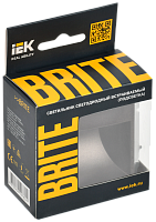 BRITE Подсветка LED встраиваемая ПЛ20-БрТБ бр. IEK 