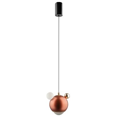 светильник подвесной crystal lux amigo sp led red crystal lux 1083/201, доставка по Казахстану 