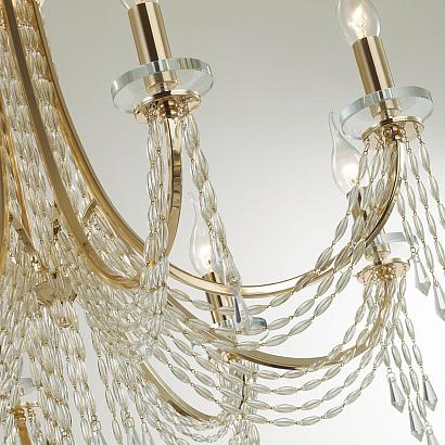 5063/8 odeon light люстра capel, доставка по Казахстану 