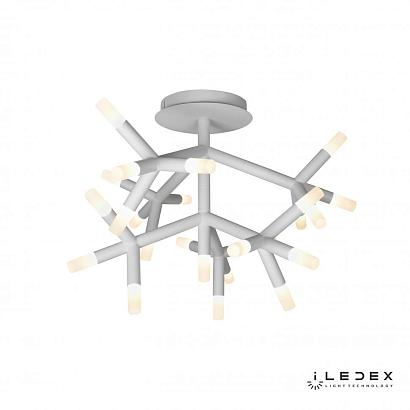 Потолочные Потолочная светодиодная люстра iLedex Savage FS-017-X25 WH, доставка по Казахстану 