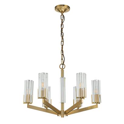 люстры подвесная люстра belfast malone 6035-6 br cl , доставка по Казахстану 