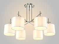 люстра crystal lux sergio pl6 nickel crystal lux 2900/306, доставка по Казахстану 