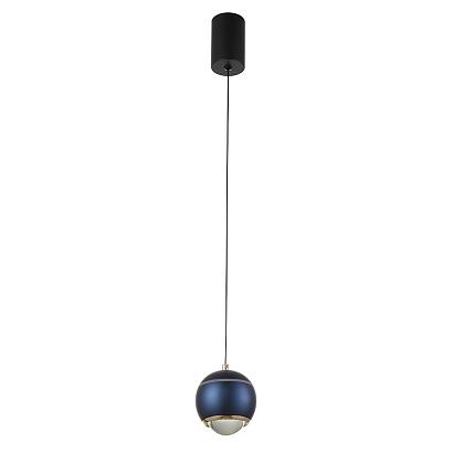 светильник подвесной crystal lux caro sp led blue crystal lux 1344/201, доставка по Казахстану 