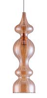 Дополнительная картинка Светильник подвесной Crystal Lux IRIS SP1 A AMBER Crystal Lux 2070/201