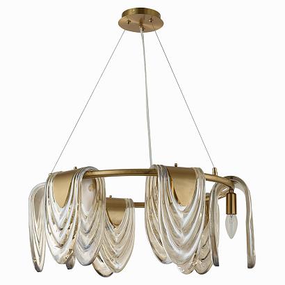 Подвесные 6515/6 NEOCLASSI LN23 латунь Подвесной светильник E14 6*40W 220V OCHRE, доставка по Казахстану 