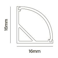 Дополнительная картинка Комплектующие к светодиодной ленте Technical ALM008S-2M