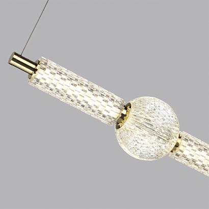 люстры 5008/28l l-vision odl24 467 подвесной светильник led 28w 4000k 2340лм crystal, доставка по Казахстану 