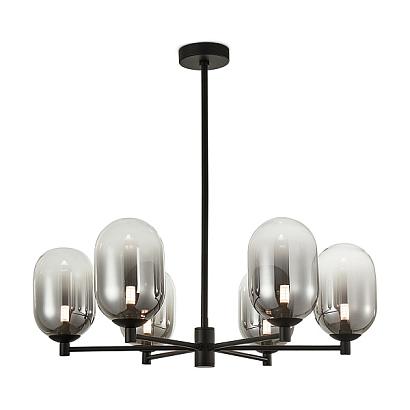 люстры подвесной светильник freya fr1011pl-06b, доставка по Казахстану 