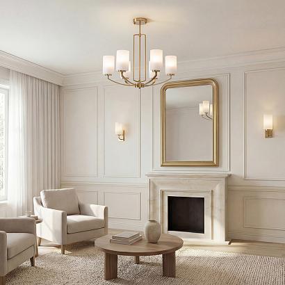 подвесной светильник freya fr2059pl-06bs arricci, доставка по Казахстану 