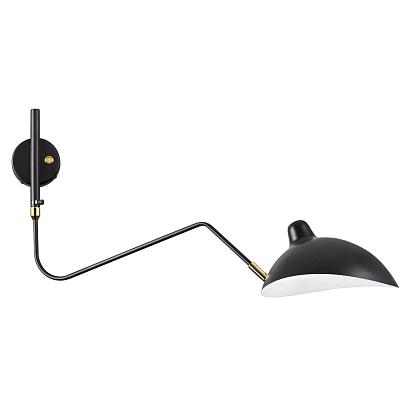 С 1 плафоном на стену Спот Odeon Light Walli Kerbi 4830/1W, доставка по Казахстану 