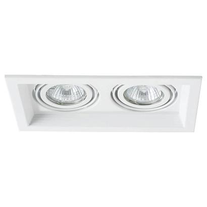 Встраиваемый светильник Arte Lamp A6661PL-2WH купить в Алматы svet.kz