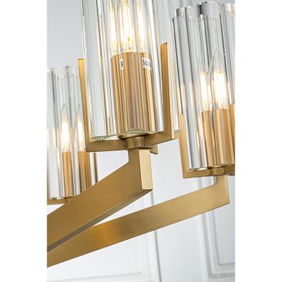 люстры подвесная люстра belfast malone 6035-6 br cl , доставка по Казахстану 