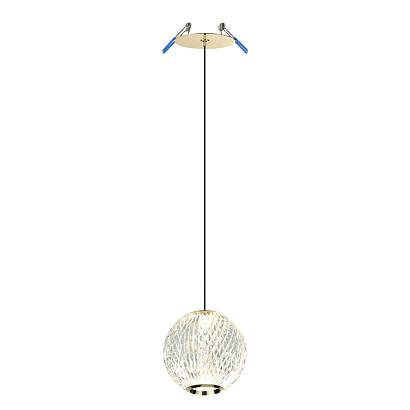 5008/5la l-vision odl24 459 подвесной светильник led 5w 4000k 390лм crystal, доставка по Казахстану 
