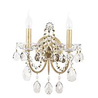 Бра Crystal Lux ODELIS AP2 GOLD Crystal Lux 2571/402