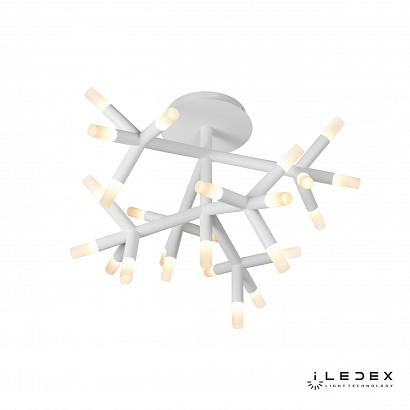 Потолочные Потолочная светодиодная люстра iLedex Savage FS-017-X25 WH, доставка по Казахстану 