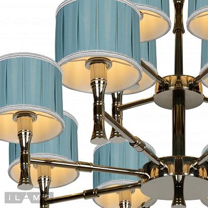 люстры подвесная люстра ilamp arcadia 85095/8+4 хром, доставка по Казахстану 