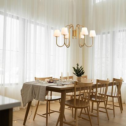 подвесной светильник freya fr2039pl-06g, доставка по Казахстану 