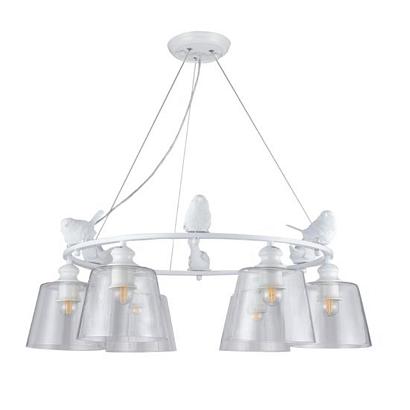 люстры подвесная люстра arte lamp passero a4289lm-6wh, доставка по Казахстану 