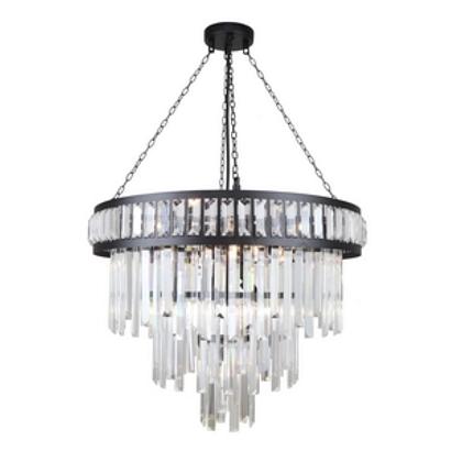 подвесная люстра favourite 4731-12p preston, доставка по Казахстану 