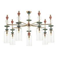 подвесная люстра odeon light classic bizet 4855/7c, доставка по Казахстану 