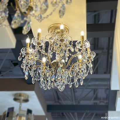 светильник потолочный crystal lux montana pl9 crystal lux 2510/109, доставка по Казахстану 