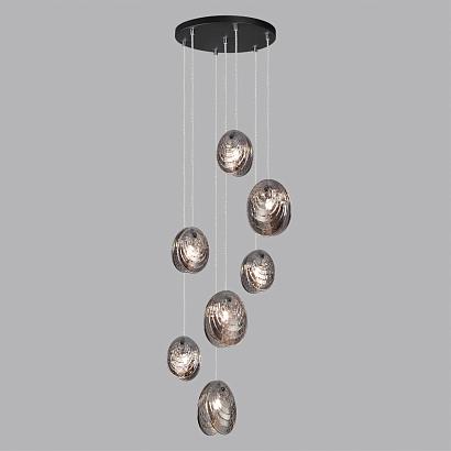 люстры 5038/7 modern odl24 295 подвесной светильник g9 7*40w mussels, доставка по Казахстану 