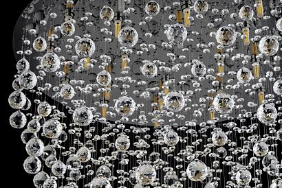 люстры подвесная хрустальная люстра arti lampadari flusso h 1.4.80.615 n, доставка по Казахстану 