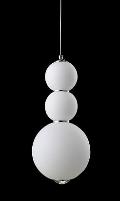 светильник подвесной crystal lux desi sp3 chrome/white crystal lux 0470/203, доставка по Казахстану 