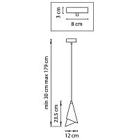 Дополнительная картинка Подвесной светильник Lightstar Cone 757010