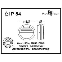 Уличный настенный светильник Novotech Street Submarine 357231