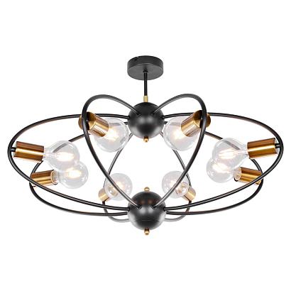 потолочная люстра lussole lgo garland lsp-8375, доставка по Казахстану 