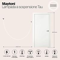 Дополнительная картинка Подвесной светильник Maytoni MOD146PL-L40B3K