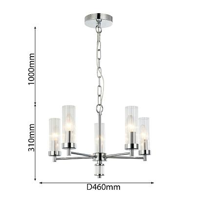 люстры подвесная люстра favourite aesthetic 2672-5p, доставка по Казахстану 