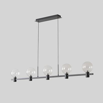 люстра crystal lux duet sp35w led black 4090/235, доставка по Казахстану 