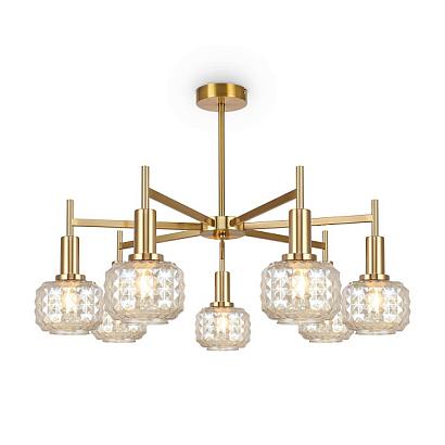 потолочная люстра freya fr5366cl-07bs, доставка по Казахстану 