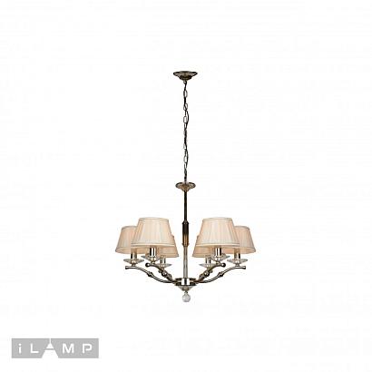 люстры подвесная люстра ilamp vivaldi 85125/6 cr, доставка по Казахстану 