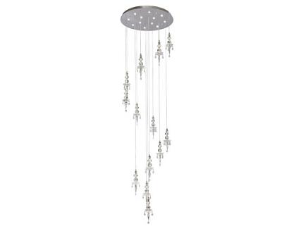 люстры newport 8360 8360/800 chrome , потолочный светильник, доставка по Казахстану 