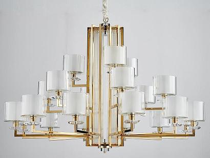 подвесная люстра newport 4412+6+3/c gold м0062635, доставка по Казахстану 