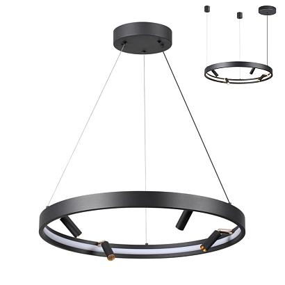 люстры подвесная светодиодная люстра odeon light hightech fonda 4317/58l, доставка по Казахстану 