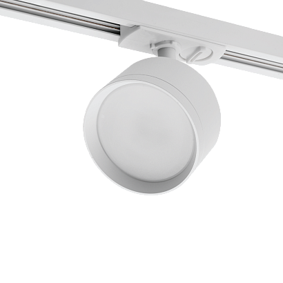 Трековый светильник WOLTA WTL-GX53/01W IP20 под лампу GX53 Белый 85х123х85 1/30 купить в Алматы svet.kz