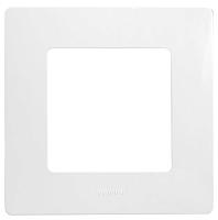 Рамка 1‑постовая Legrand Etika, белая, 672501