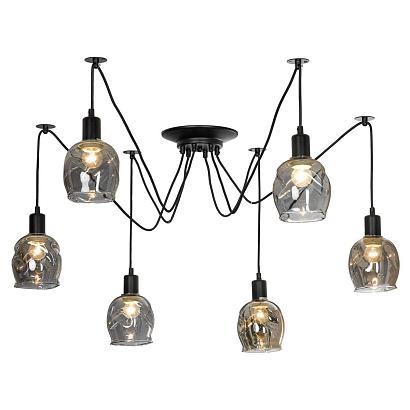 подвесная люстра lussole lgo shirley lsp-8436, доставка по Казахстану 