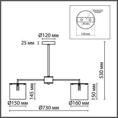 люстры 6591/6 classi ln24 хром/белый, металл/текстиль люстра подвесная e14 6*40w 220v suntori, доставка по Казахстану 