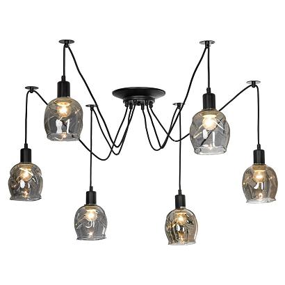 подвесная люстра lussole lgo shirley lsp-8436, доставка по Казахстану 