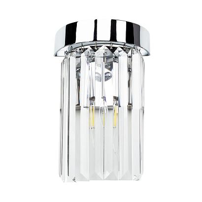 С 1 плафоном на стену Настенный светильник Arte Lamp Secunda A1003AP-1CC, доставка по Казахстану 