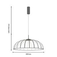 Дополнительная картинка Подвесной светильник Vertex 4285-8P