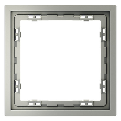 Рамка пластиковая VOLTUM S70 на 1 пост, (сталь) VLS100105 