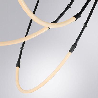 подвесная люстра arte lamp klimt a2850sp-42bk, доставка по Казахстану 